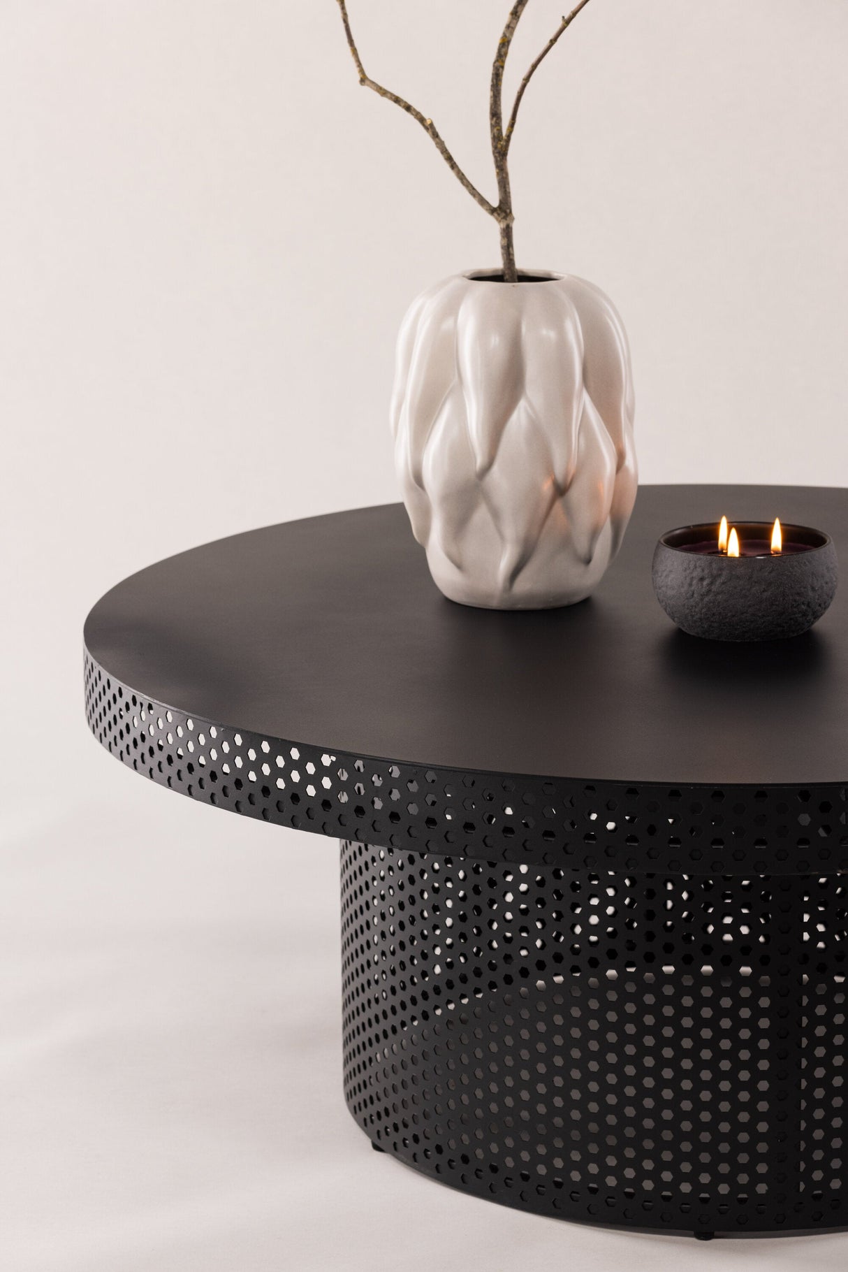 West End x Josefin Lustig Couchtisch - schwarz/Stahl - Couchtische - ALVAHOME