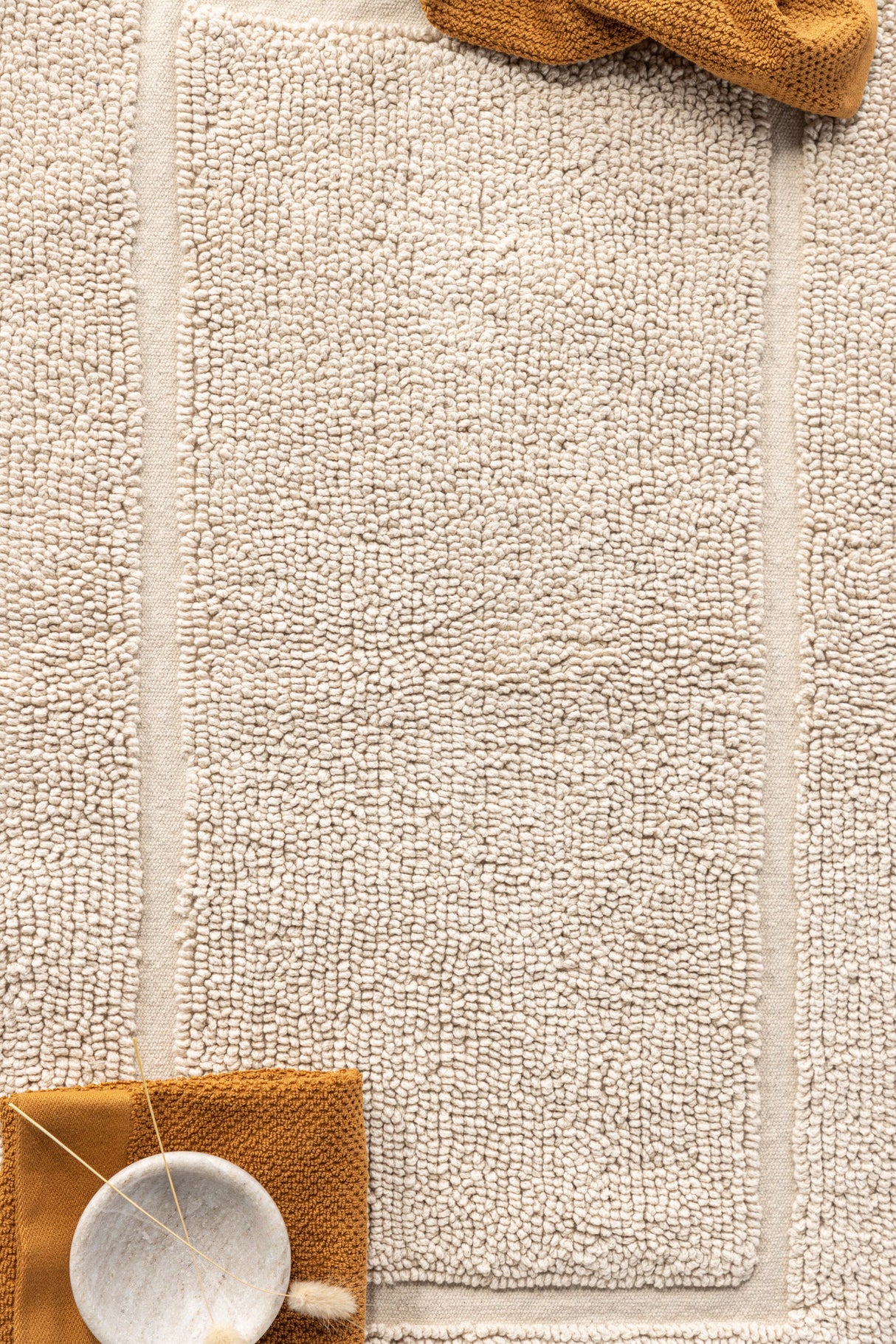 William Badezimmermatte - beige/Baumwolle - Badezimmermatten - ALVAHOME