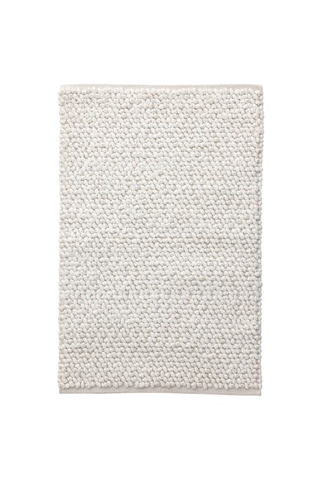 Wilmer Badezimmermatte - weiß/Polyester - Badezimmermatten - ALVAHOME