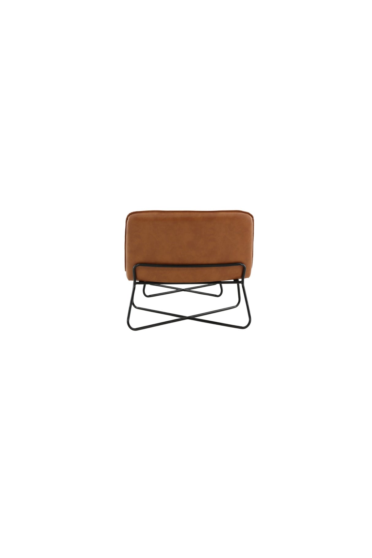 X Lounge - Stuhl - braun/PU - Lounge - Stühle - ALVAHOME