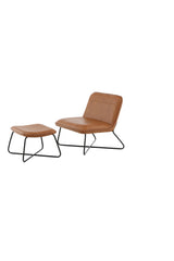 X Lounge - Stuhl - braun/PU - Lounge - Stühle - ALVAHOME