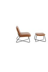 X Lounge - Stuhl - braun/PU - Lounge - Stühle - ALVAHOME