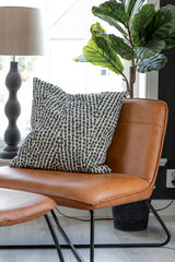 X Lounge - Stuhl - braun/PU - Lounge - Stühle - ALVAHOME