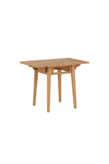 Yakidon rechteckiger Esstisch - braun/Gummi - Holz - Rechteckige Esstische - ALVAHOME