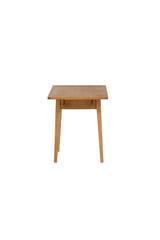Yakidon rechteckiger Esstisch - braun/Gummi - Holz - Rechteckige Esstische - ALVAHOME