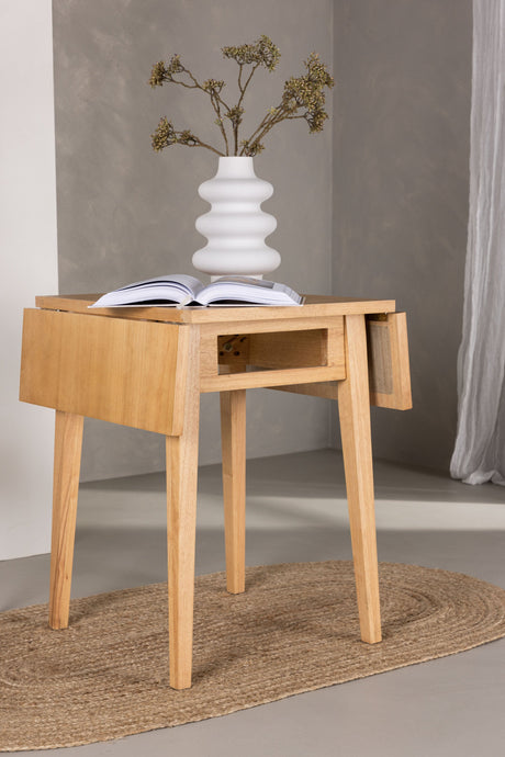 Yakidon rechteckiger Esstisch - braun/Gummi - Holz - Rechteckige Esstische - ALVAHOME