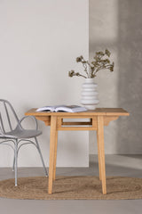 Yakidon rechteckiger Esstisch - braun/Gummi - Holz - Rechteckige Esstische - ALVAHOME