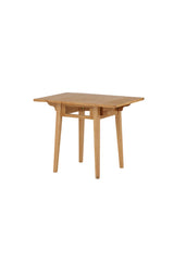 Yakidon rechteckiger Esstisch - braun/Gummi - Holz - Rechteckige Esstische - ALVAHOME