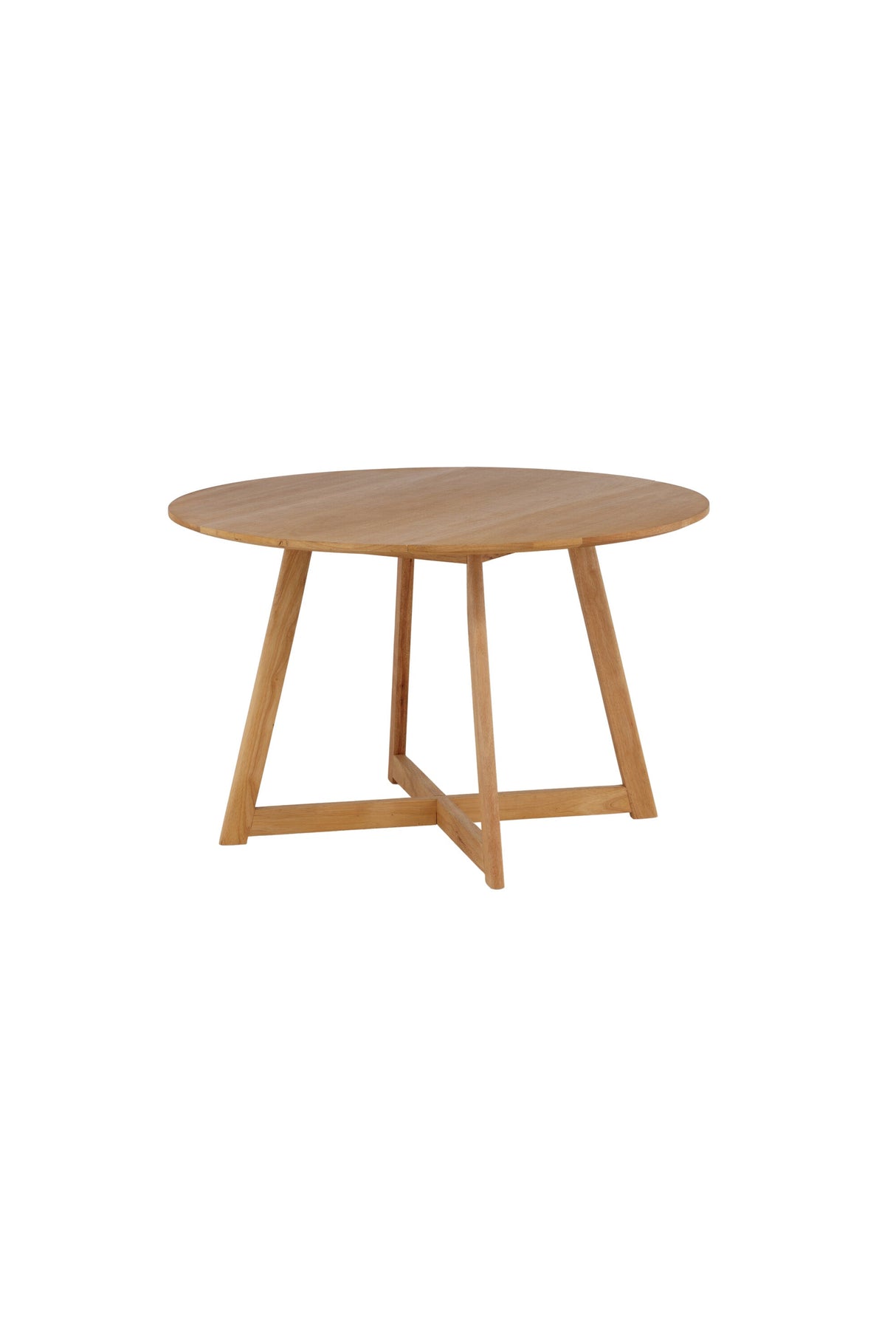 Yakidon runder Esstisch - braun/Gummi - Holz - Runde Esstische - ALVAHOME