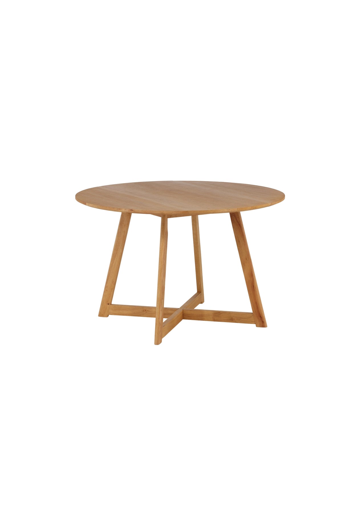 Yakidon runder Esstisch - braun/Gummi - Holz - Runde Esstische - ALVAHOME