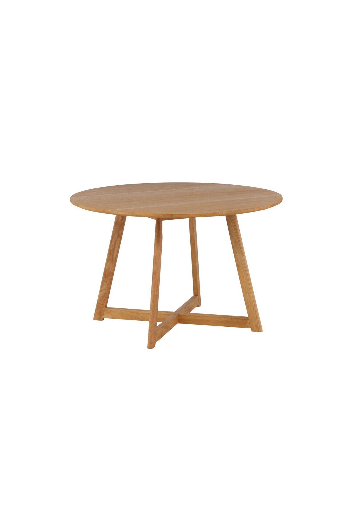 Yakidon runder Esstisch - braun/Gummi - Holz - Runde Esstische - ALVAHOME