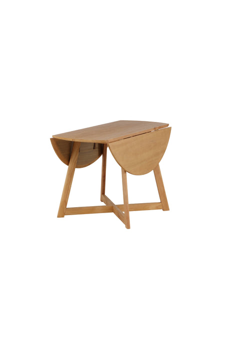Yakidon runder Esstisch - braun/Gummi - Holz - Runde Esstische - ALVAHOME