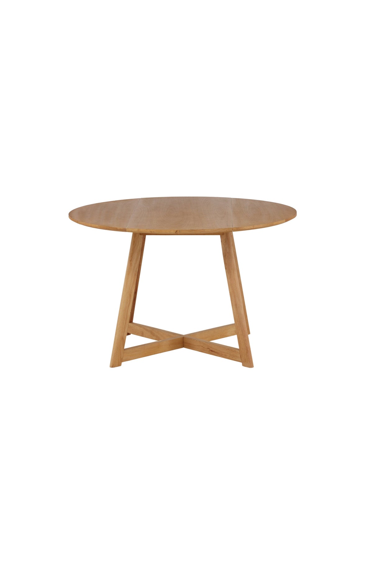 Yakidon runder Esstisch - braun/Gummi - Holz - Runde Esstische - ALVAHOME
