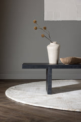 Yakunik Couchtisch - schwarz/Gummi - Holz - Couchtische - ALVAHOME