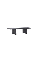 Yakunik Couchtisch - schwarz/Gummi - Holz - Couchtische - ALVAHOME