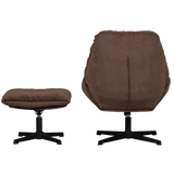 Yaro Relaxsessel mit Hocker - espresso - Relaxsessel - ALVAHOME