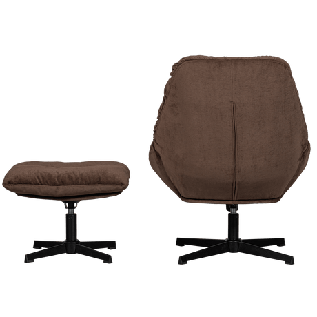 Yaro Relaxsessel mit Hocker - espresso - Relaxsessel - ALVAHOME