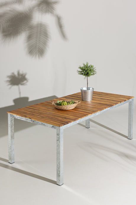 Zenia Outdoor - Esstisch rechteckig - natur/Akazie - Outdoor - Esstische (rechteckig) - ALVAHOME