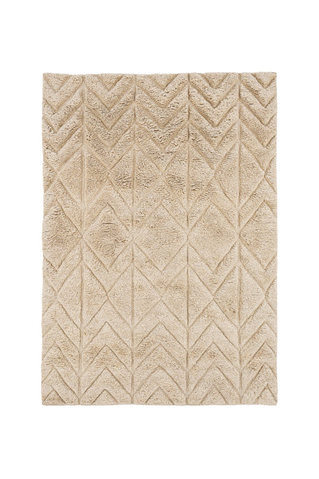 Zoe Wohnzimmerteppich - beige/Wolle - Wohnzimmerteppiche - ALVAHOME