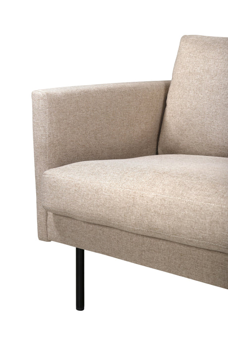 Zoom 2 - Sitzer Sofa - braun/Polyester - 2 - Sitzer Sofas - ALVAHOME