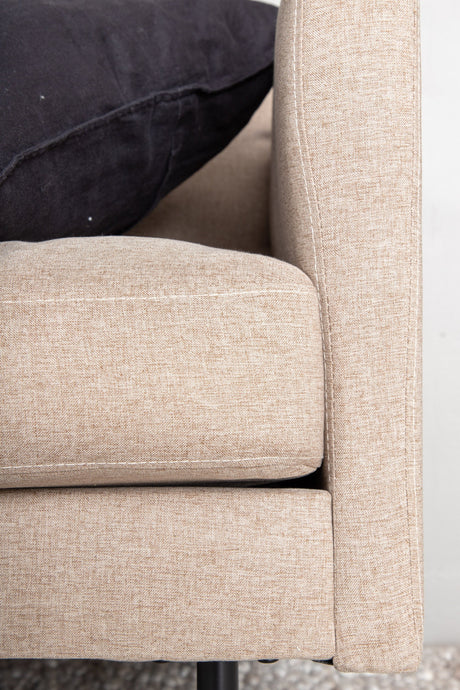 Zoom 2 - Sitzer Sofa - braun/Polyester - 2 - Sitzer Sofas - ALVAHOME
