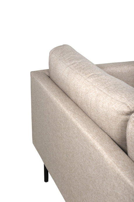 Zoom 2 - Sitzer Sofa - braun/Polyester - 2 - Sitzer Sofas - ALVAHOME