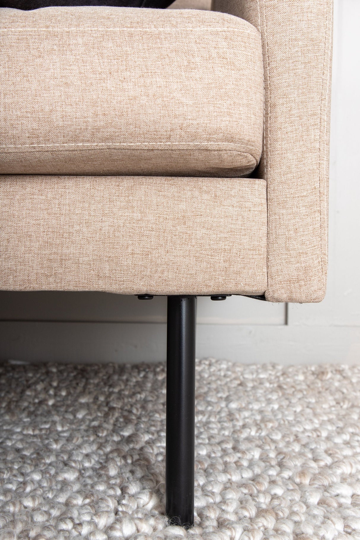 Zoom 2 - Sitzer Sofa - braun/Polyester - 2 - Sitzer Sofas - ALVAHOME
