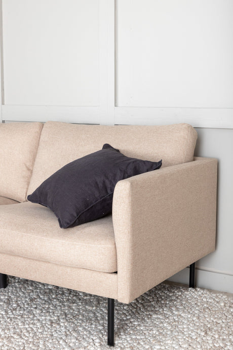 Zoom 2 - Sitzer Sofa - braun/Polyester - 2 - Sitzer Sofas - ALVAHOME