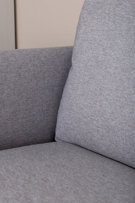 Zoom 2 - Sitzer Sofa - grau/Polyester - 2 - Sitzer Sofas - ALVAHOME