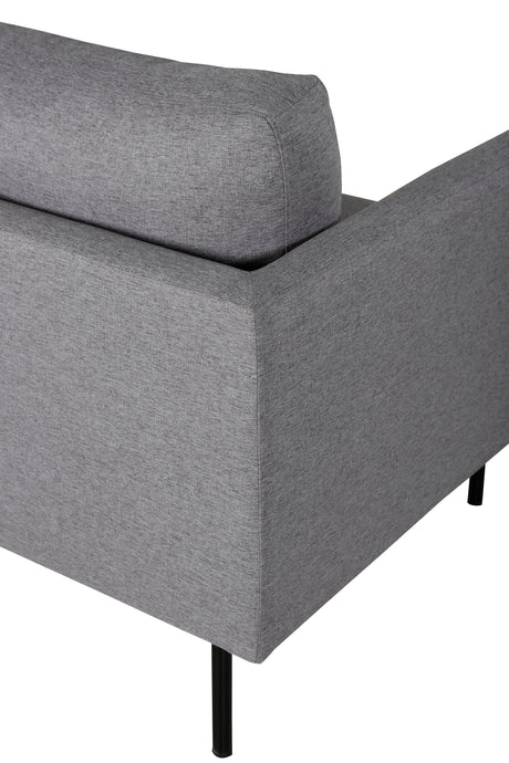 Zoom 2 - Sitzer Sofa - grau/Polyester - 2 - Sitzer Sofas - ALVAHOME