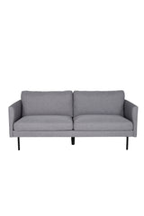 Zoom 2 - Sitzer Sofa - grau/Polyester - 2 - Sitzer Sofas - ALVAHOME
