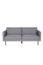 Zoom 2 - Sitzer Sofa - grau/Polyester - 2 - Sitzer Sofas - ALVAHOME