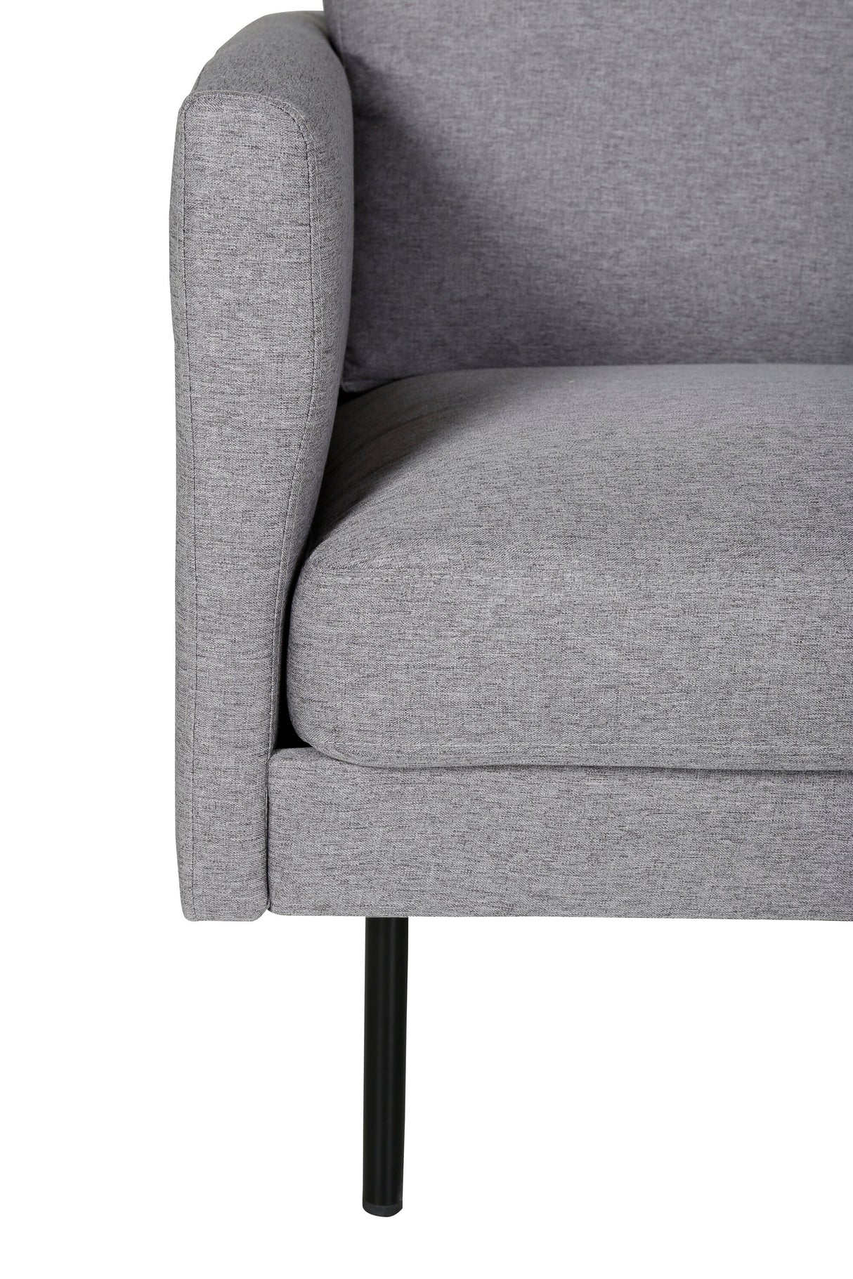 Zoom 2 - Sitzer Sofa - grau/Polyester - 2 - Sitzer Sofas - ALVAHOME
