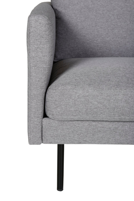 Zoom 2 - Sitzer Sofa - grau/Polyester - 2 - Sitzer Sofas - ALVAHOME