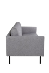 Zoom 2 - Sitzer Sofa - grau/Polyester - 2 - Sitzer Sofas - ALVAHOME