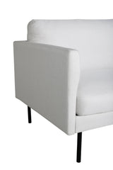 Zoom 2 - Sitzer Sofa - weiß/Polyester - 2 - Sitzer Sofas - ALVAHOME