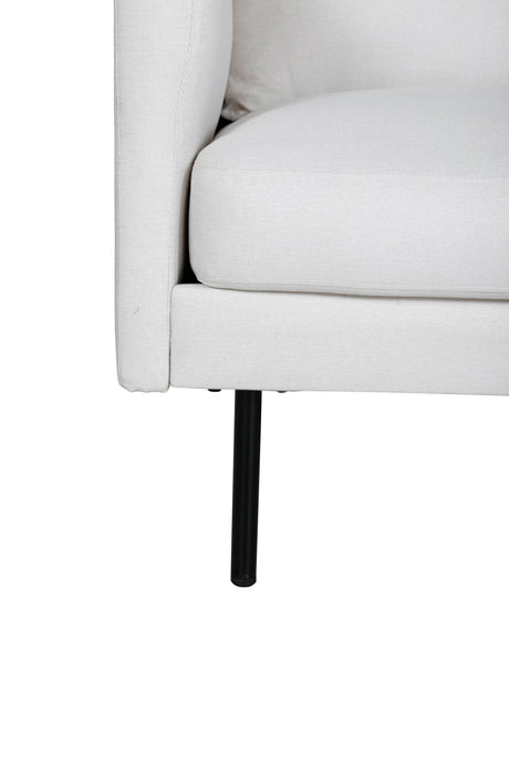 Zoom 2 - Sitzer Sofa - weiß/Polyester - 2 - Sitzer Sofas - ALVAHOME