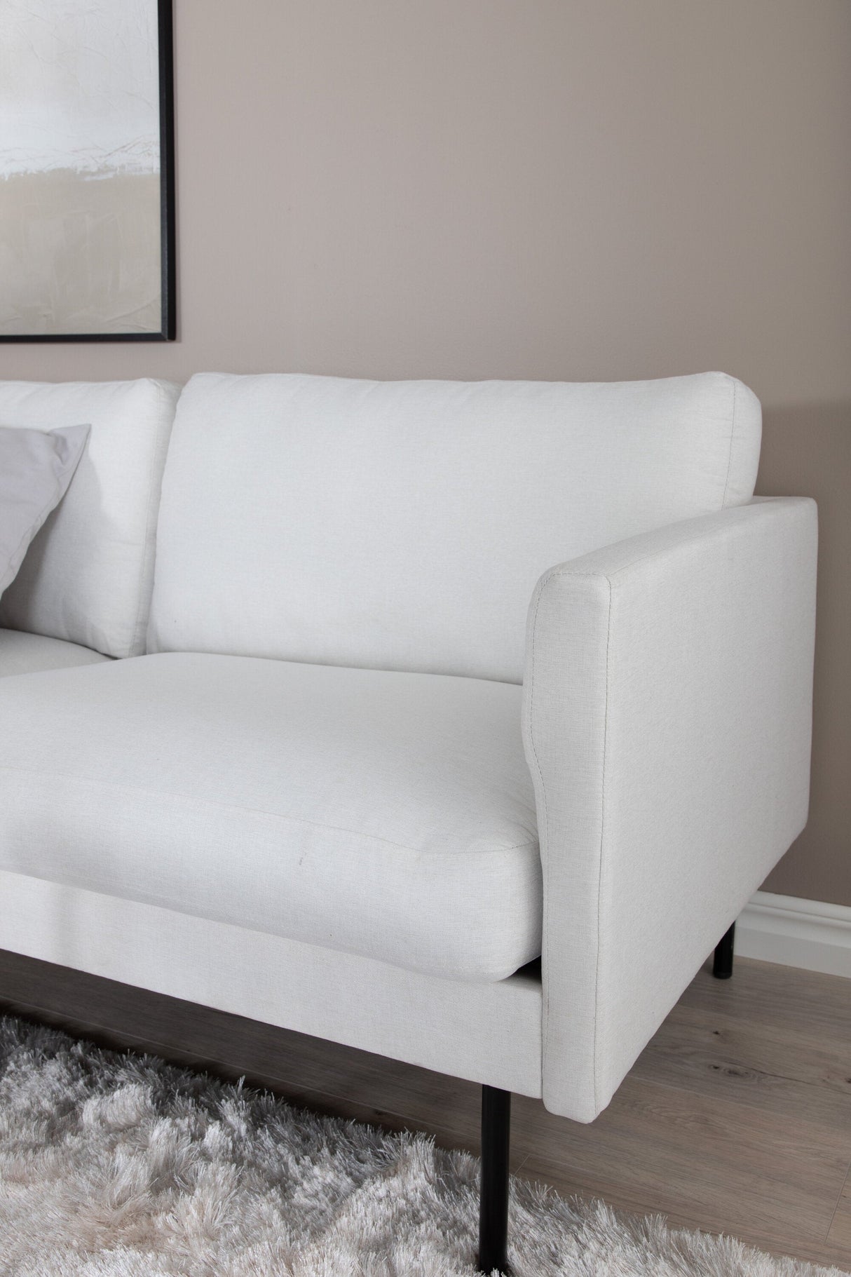 Zoom 2 - Sitzer Sofa - weiß/Polyester - 2 - Sitzer Sofas - ALVAHOME