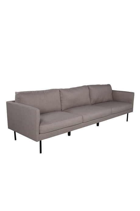 Zoom 3 - Sitzer Sofa - braun/Polyester - 3 - Sitzer Sofas - ALVAHOME