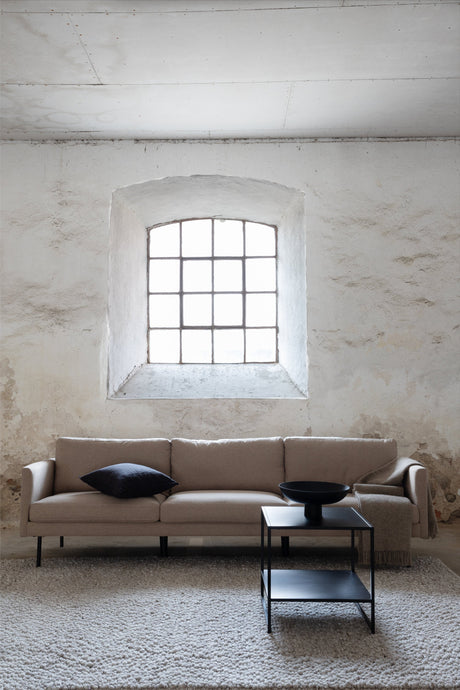 Zoom 3 - Sitzer Sofa - braun/Polyester - 3 - Sitzer Sofas - ALVAHOME