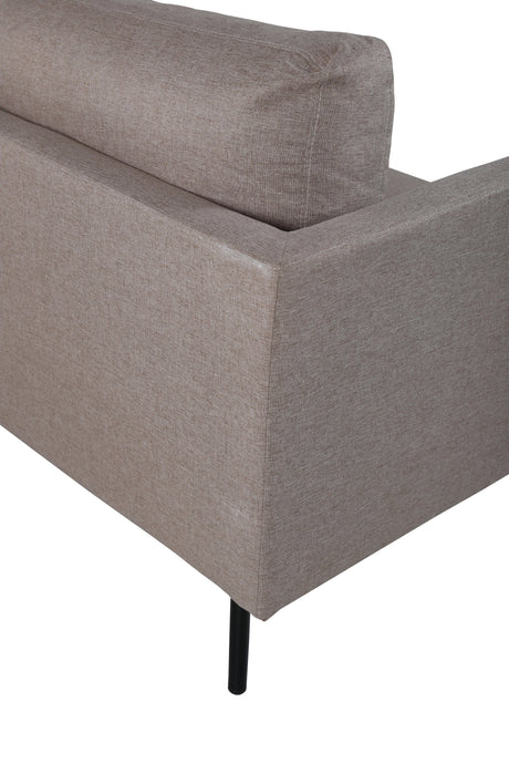 Zoom 3 - Sitzer Sofa - braun/Polyester - 3 - Sitzer Sofas - ALVAHOME