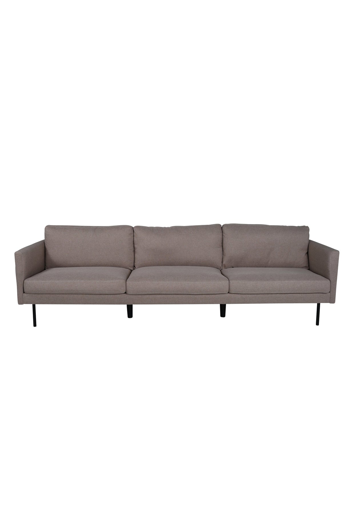 Zoom 3 - Sitzer Sofa - braun/Polyester - 3 - Sitzer Sofas - ALVAHOME