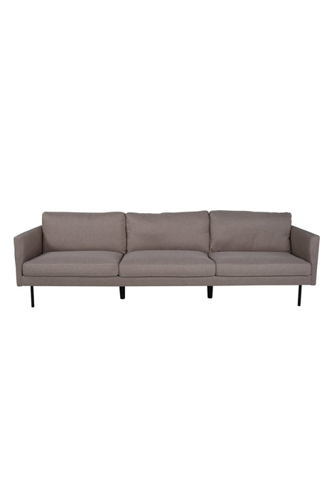 Zoom 3 - Sitzer Sofa - braun/Polyester - 3 - Sitzer Sofas - ALVAHOME