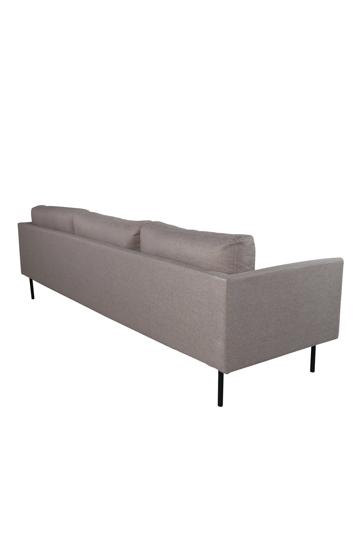 Zoom 3 - Sitzer Sofa - braun/Polyester - 3 - Sitzer Sofas - ALVAHOME