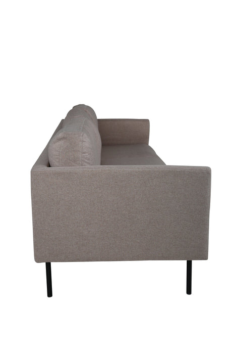 Zoom 3 - Sitzer Sofa - braun/Polyester - 3 - Sitzer Sofas - ALVAHOME