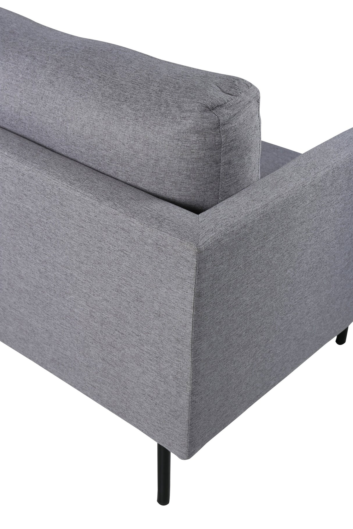 Zoom 3 - Sitzer Sofa - grau/Polyester - 3 - Sitzer Sofas - ALVAHOME
