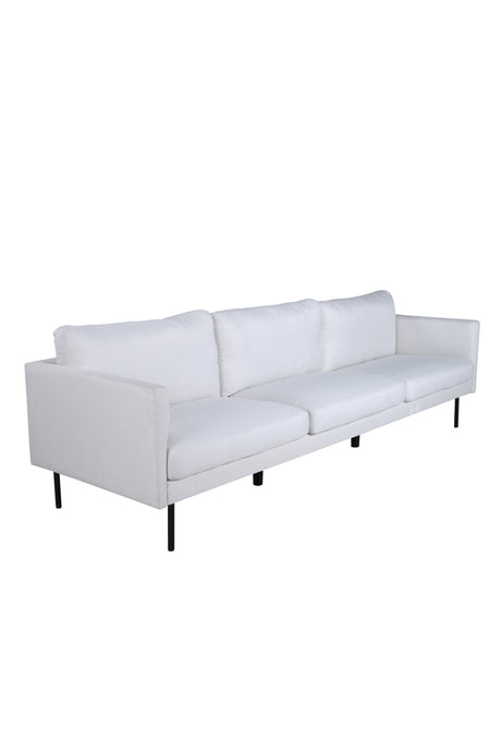 Zoom 3 - Sitzer Sofa - hellbeige/Polyester - 3 - Sitzer Sofas - ALVAHOME