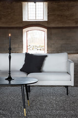 Zoom 3 - Sitzer Sofa - hellbeige/Polyester - 3 - Sitzer Sofas - ALVAHOME
