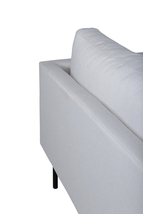 Zoom 3 - Sitzer Sofa - hellbeige/Polyester - 3 - Sitzer Sofas - ALVAHOME