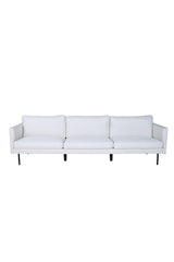Zoom 3 - Sitzer Sofa - hellbeige/Polyester - 3 - Sitzer Sofas - ALVAHOME